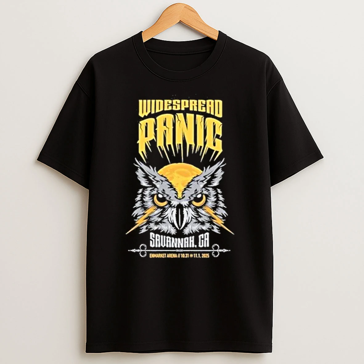 Widespread Panic Enmarket Arena Savannah Ga Oct 31 Nov 01 2025 Shirts