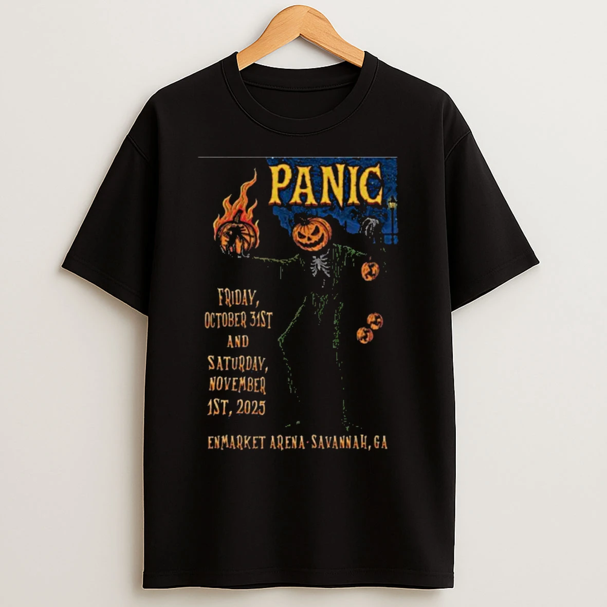 Widespread Panic Oct 31 Nov 1 2025 Enmarket Arena New T Shirts