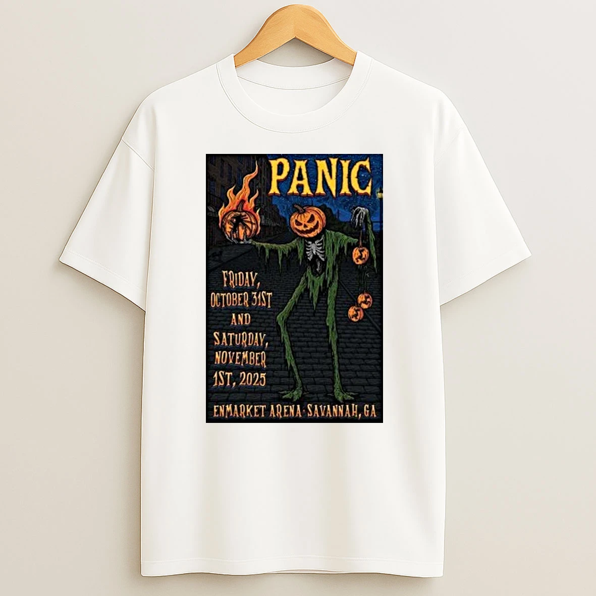 Widespread Panic Tour Enmarket Arena 2025 Shirts