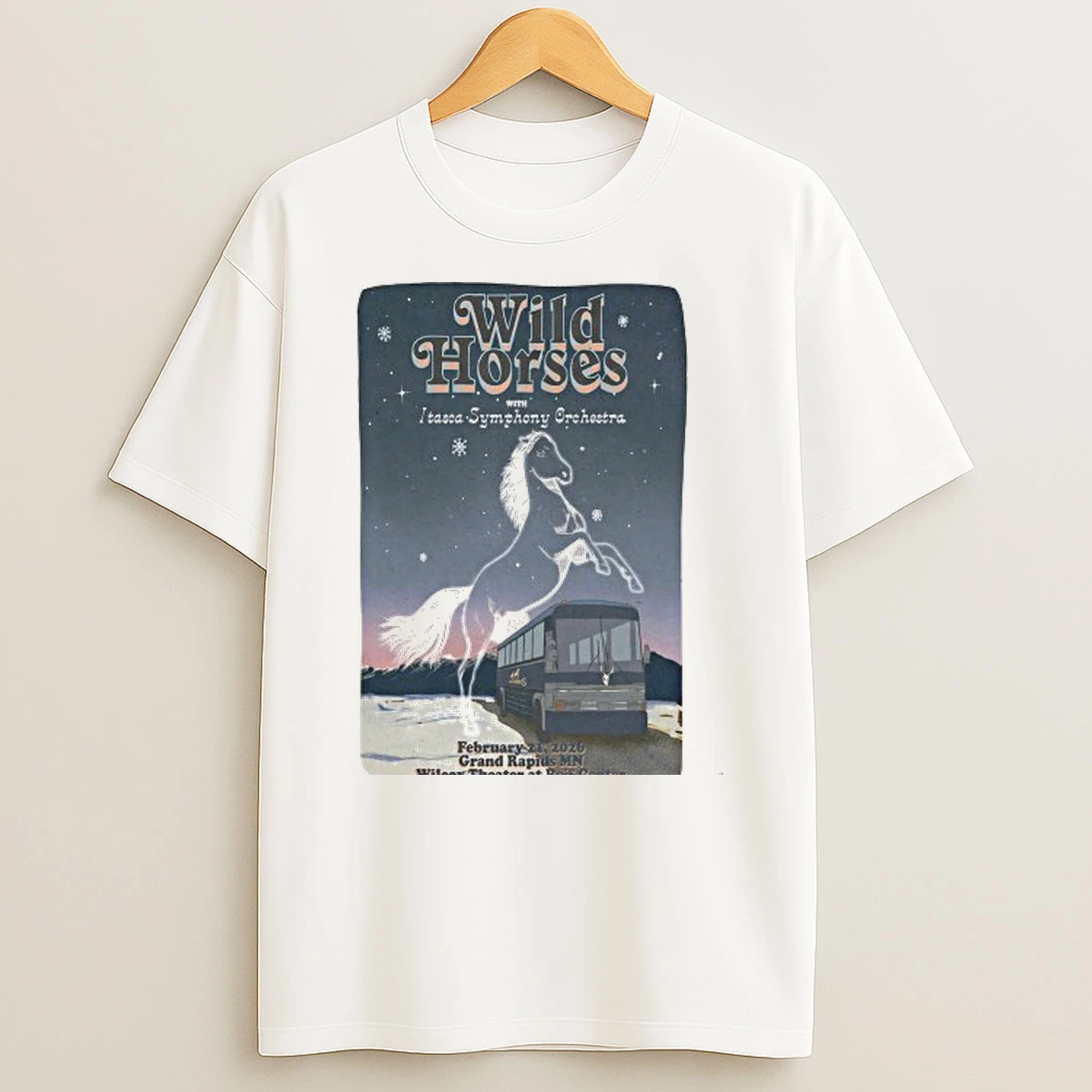 Wild Horses Feb 21 2026 Grand Rapids Tour Shirts