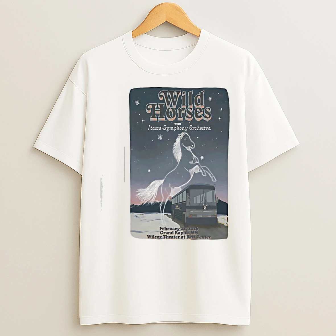 Wild Horses Grand Rapids Event On Feb 21 2026 T Shirts