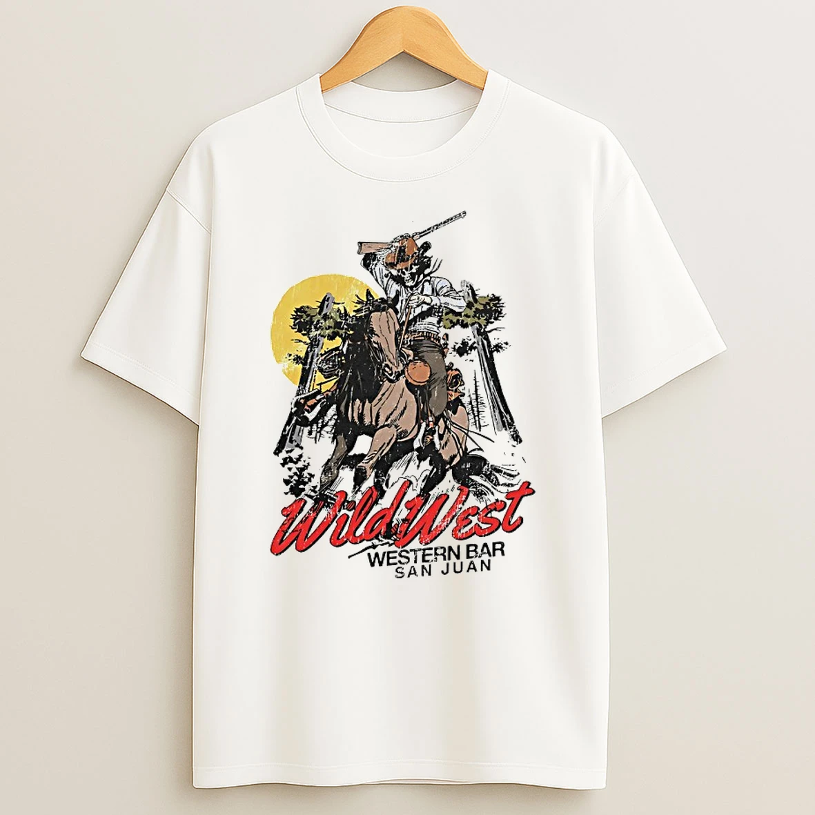 Wild West Western Bar San Juan Shirts