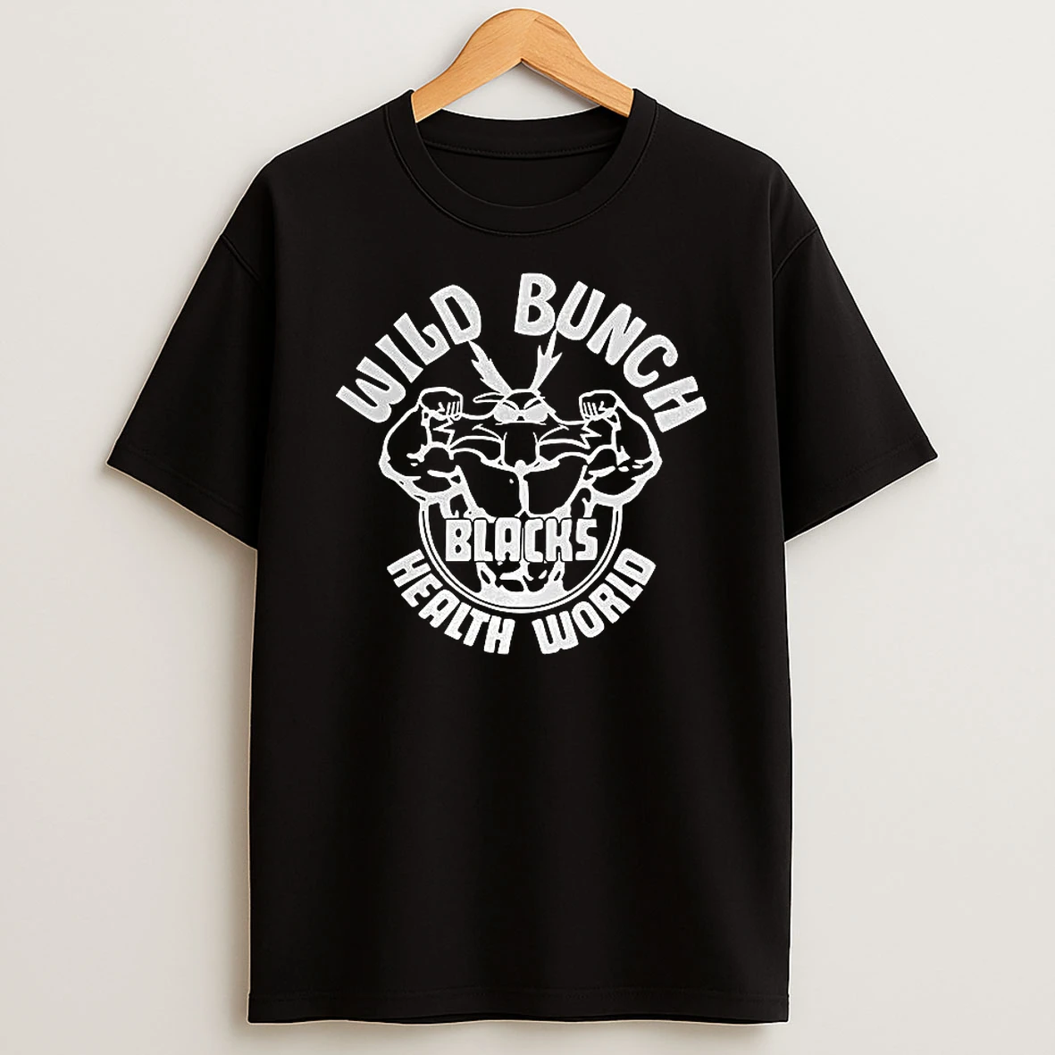 Wild Bunch Blacks Health World Shirts