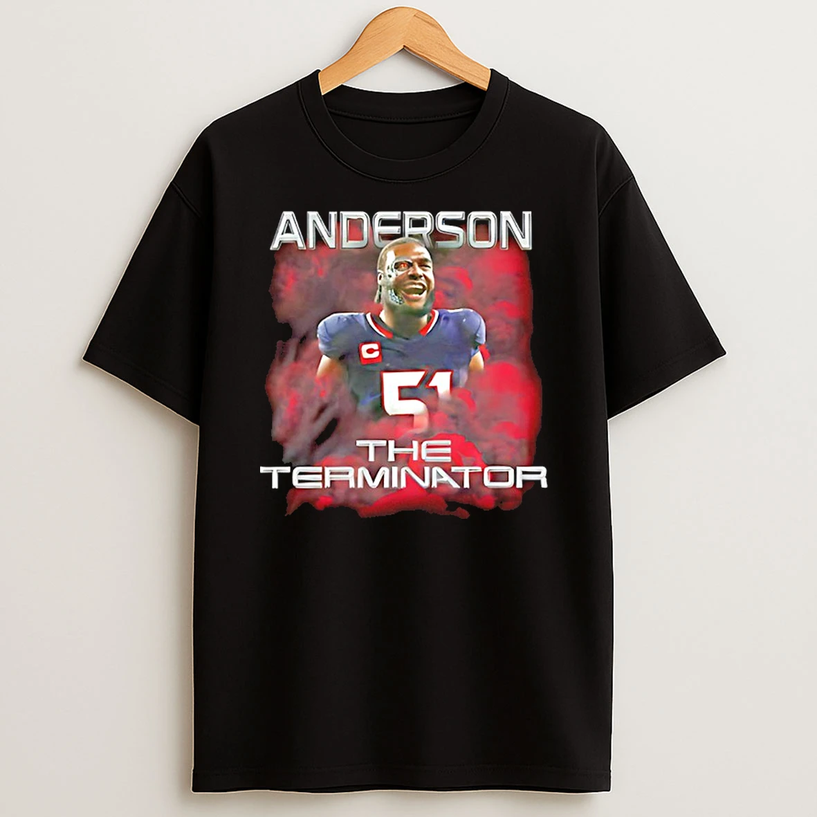 Will Anderson Jr Houston Texans The Terminator Graphic Shirts