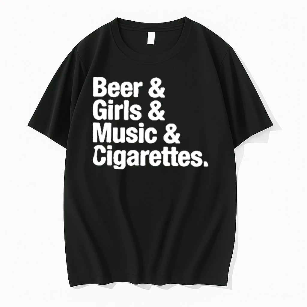 Will Mahony Beer Girls Music And Cigarettes Shirts