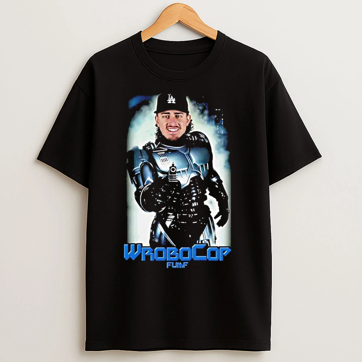Will Smith Los Angeles Dodgers Robocop Wrobocop T Shirts