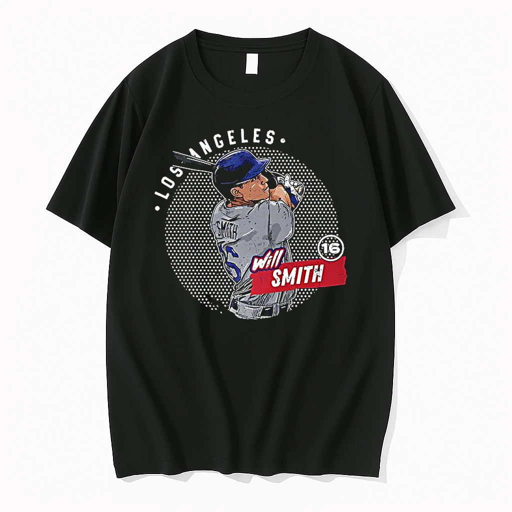 Will Smith Los Angeles Dodgers World Series Champions 2025 Baseball Hit Shirts