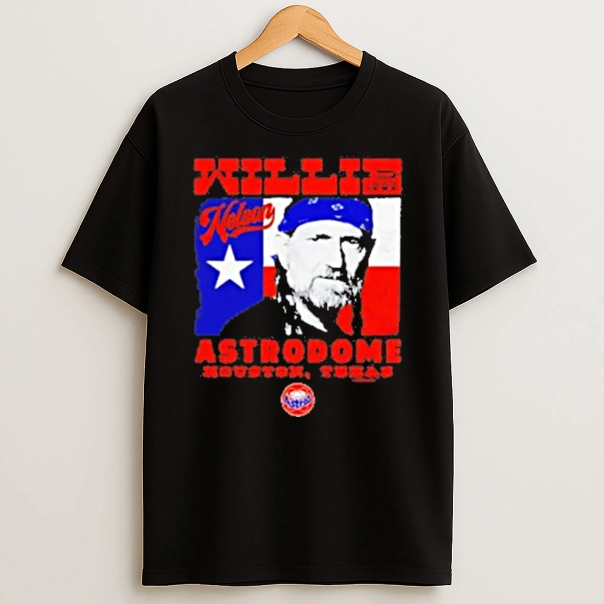 Willie Nelson X Houston Astros Astrodome Vintage Shirts