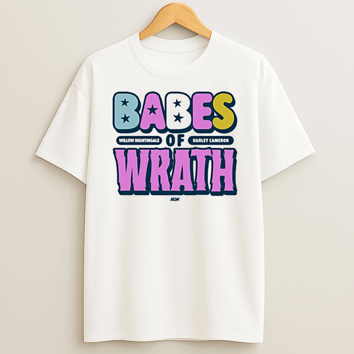Willow Nightingale And Harley Cameron Babes Of Wrath Aew 2025 Shirts