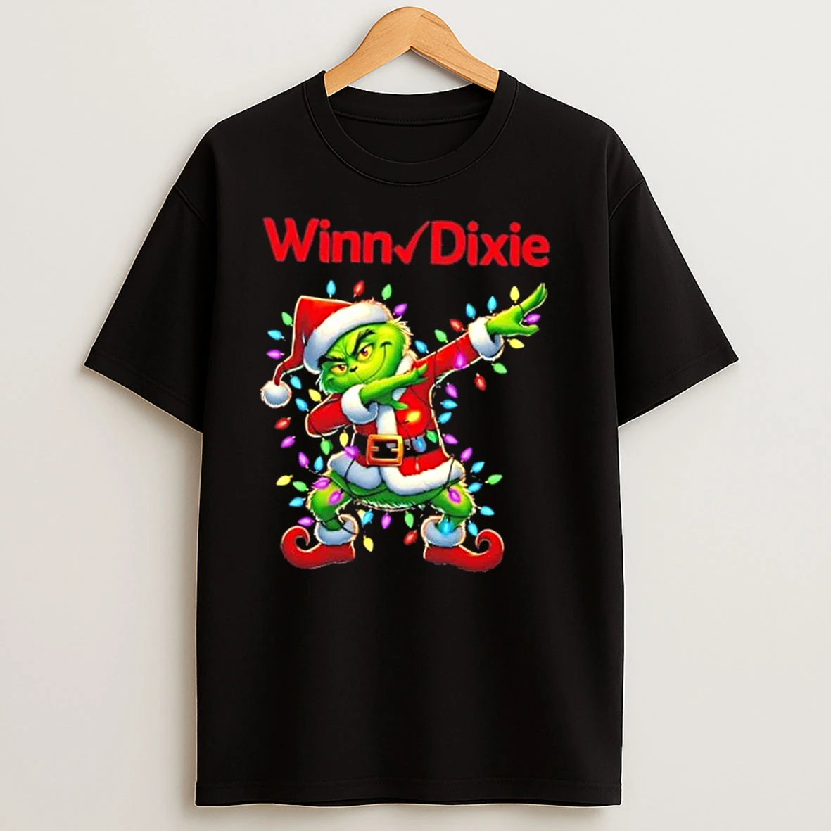 Winn Dixie Grinch Dabbing Merry Christmas T Shirts