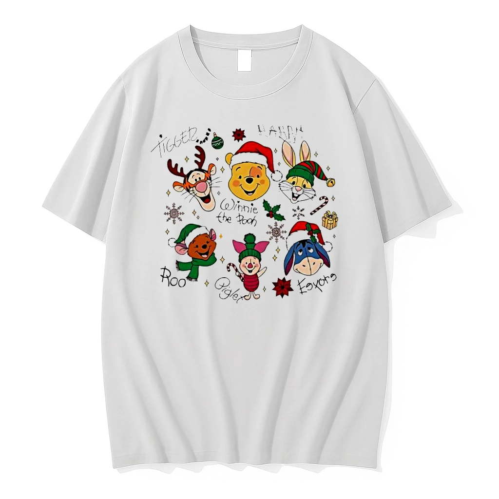 Winnie The Pooh And Christmas Too Beautiful Cartoon Shirts