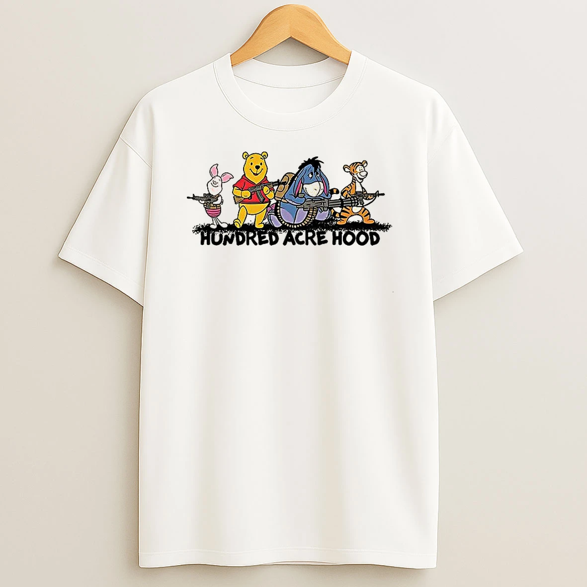 Winnie The Pooh Characters Hundred Acre Hood Shirts
