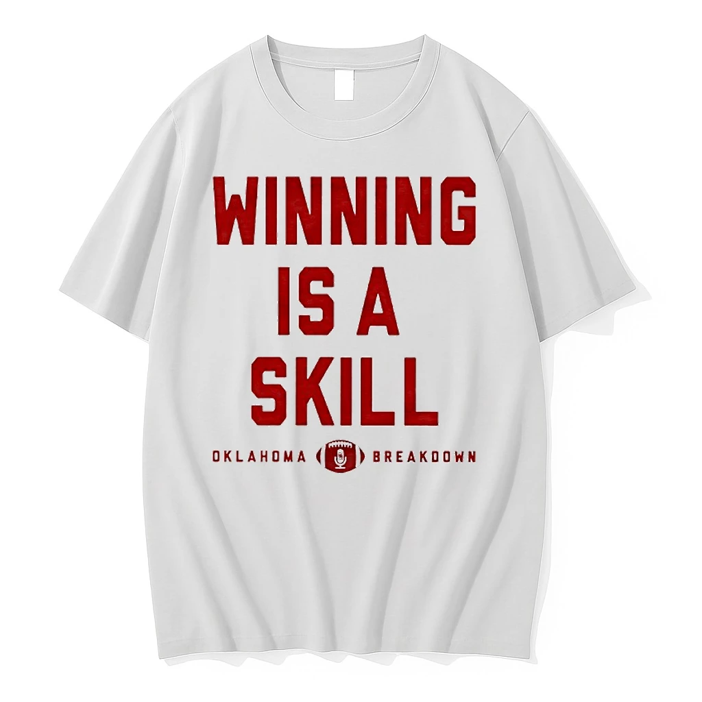 Winning Is A Skill Oklahoma Sooners Breakdown Shirts