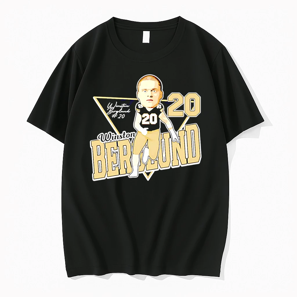 Winston Berglund Montana State Bobcats Caricature 25 Shirts