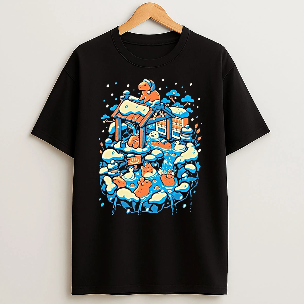 Winter Hot Spring Christmas Shirts