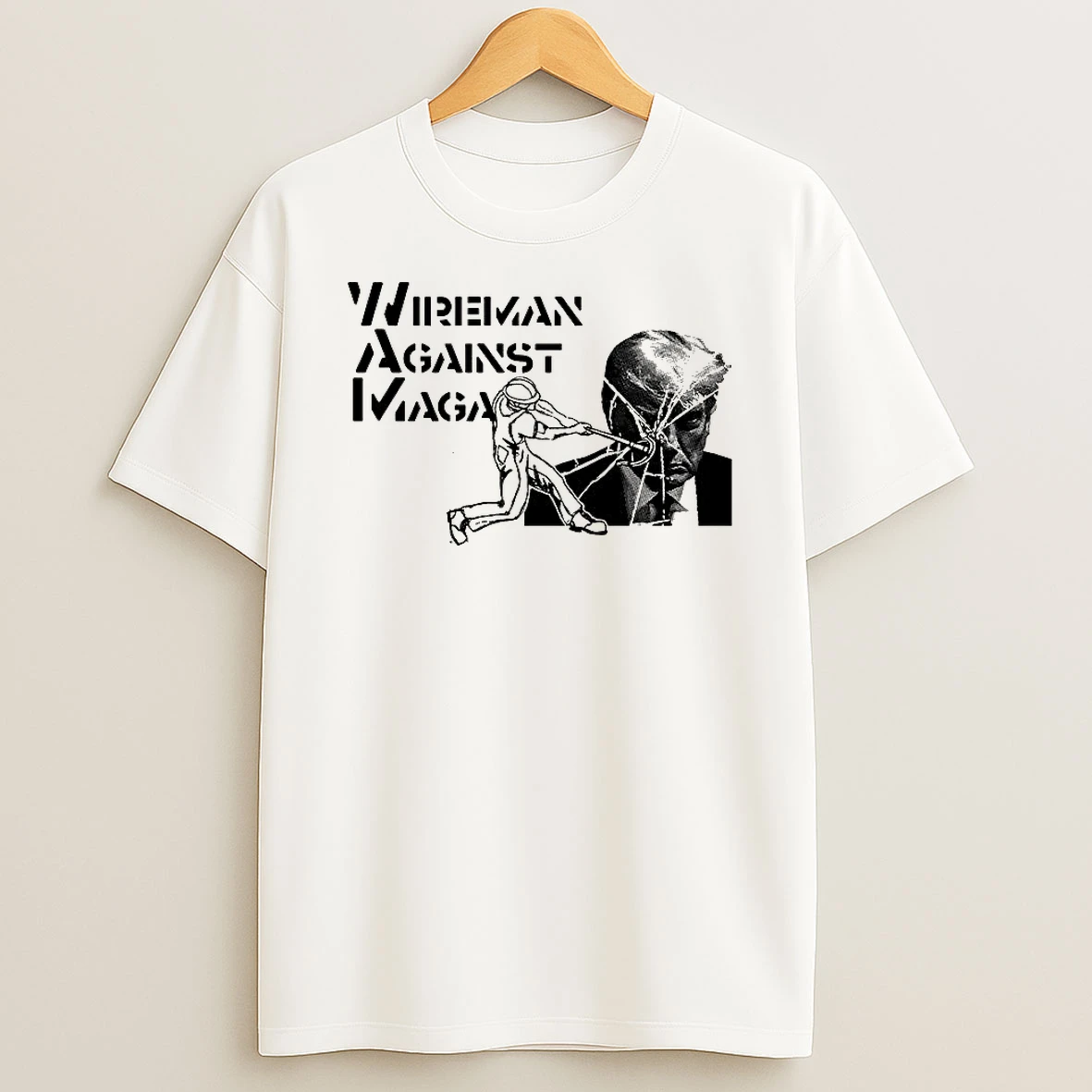 Wireman Against Maga Trump Shirts