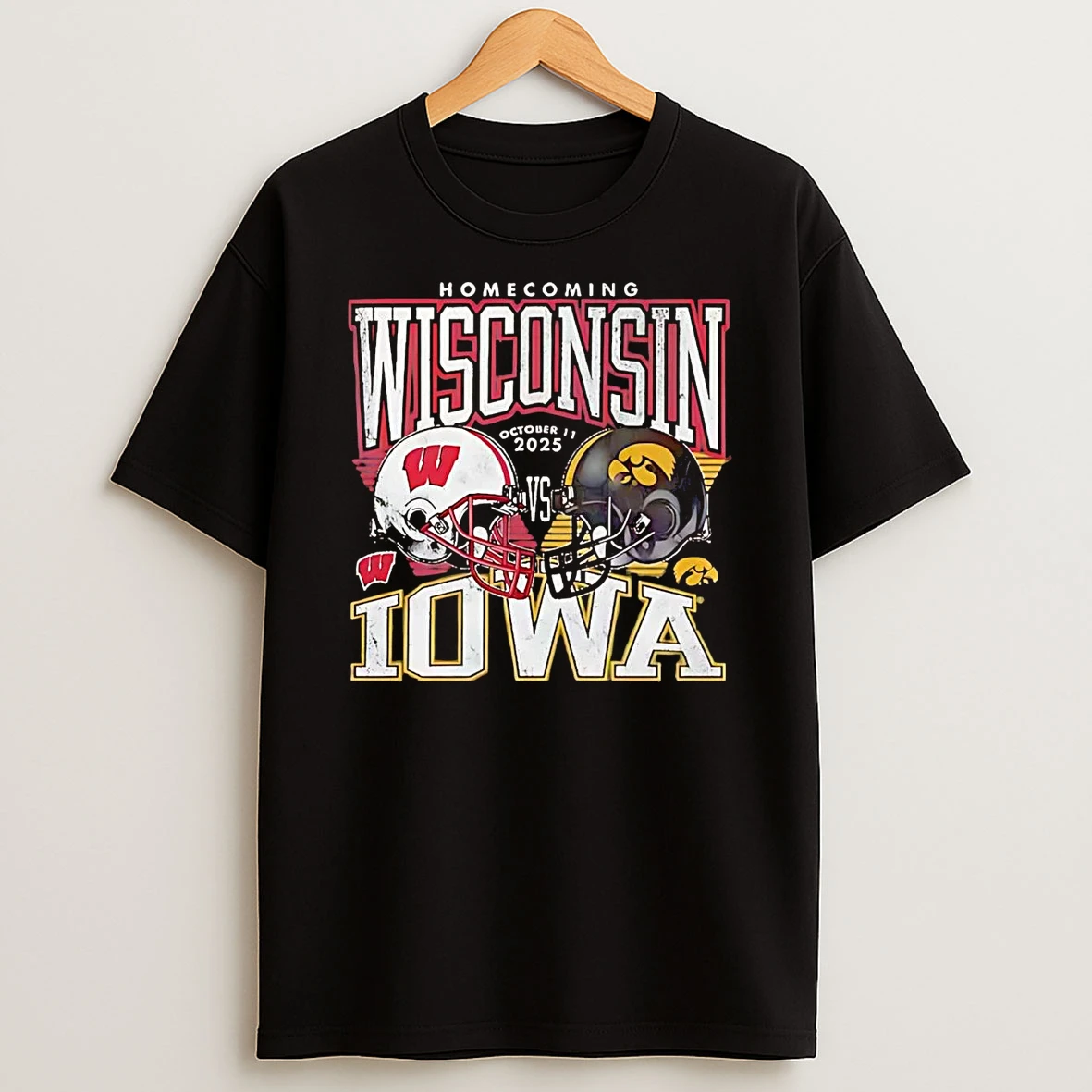 Wisconsin Badgers Vs Iowa Hawkeyes Homecoming 2025 Shirts