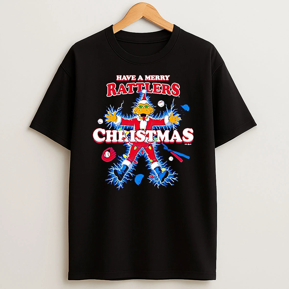 Wisconsin Timber Rattlers Have A Merry Rattlers Christmas Shirts