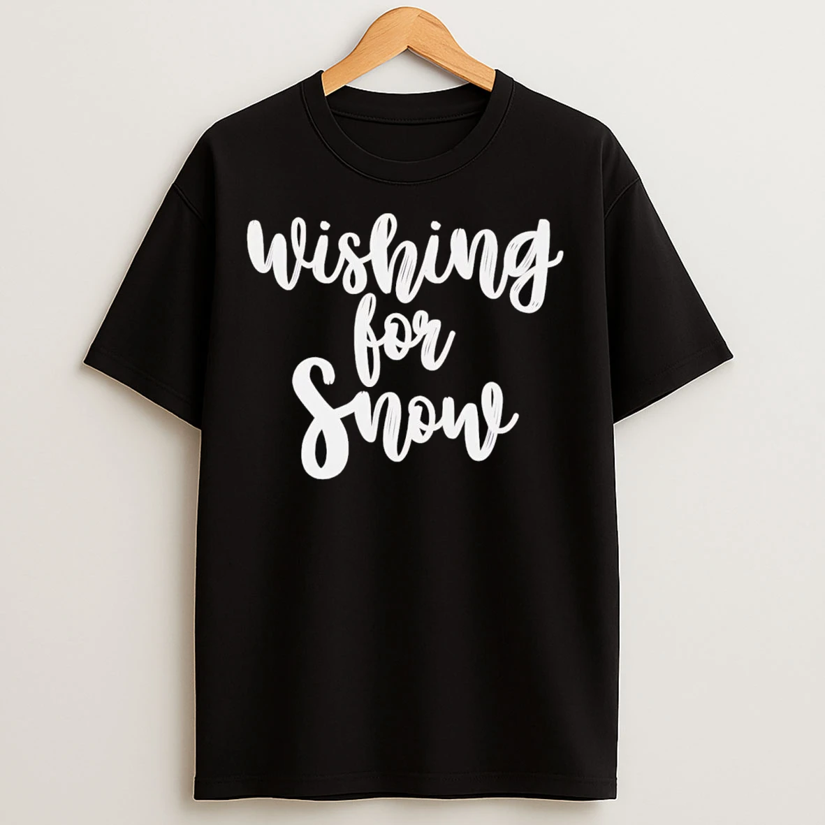 Wishing For Snow Christmas T Shirts
