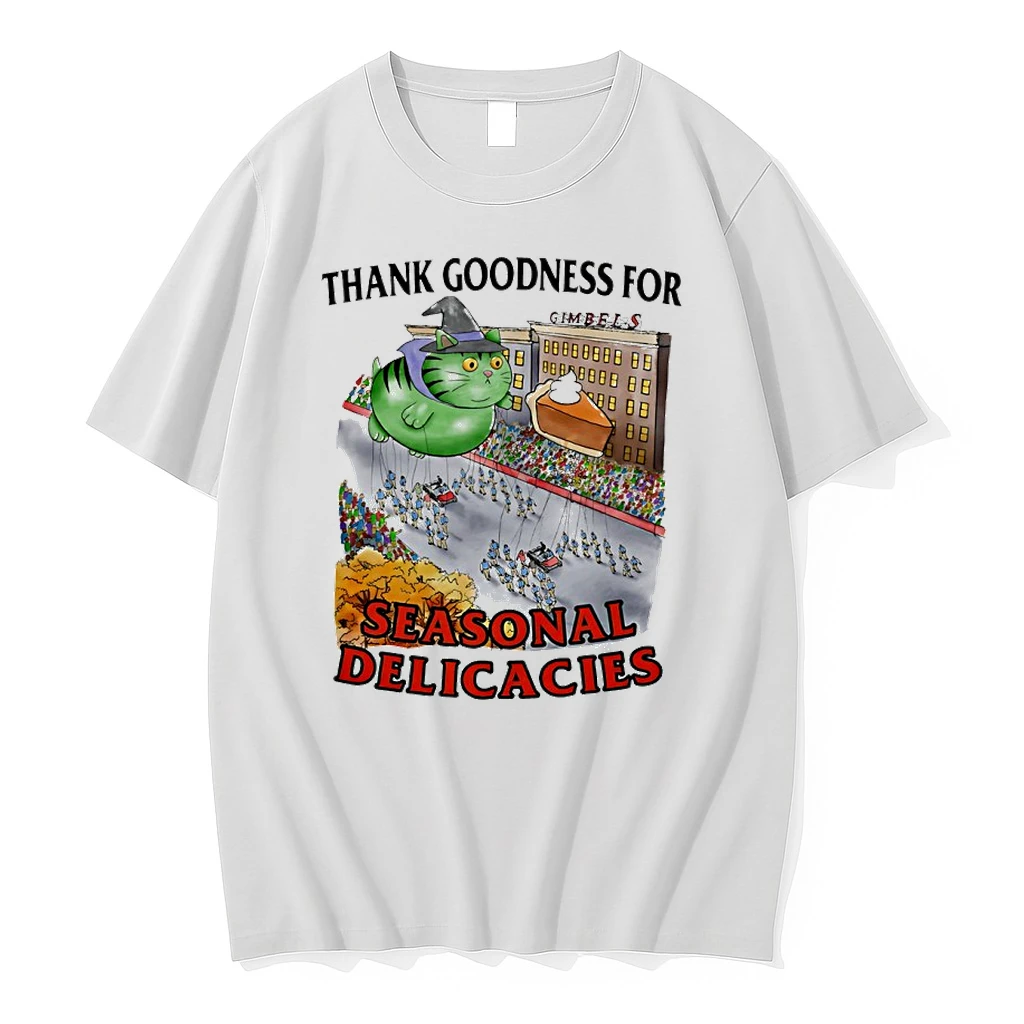 Witch Cat Thank Goodness For Seasonal Delicacies Shirts