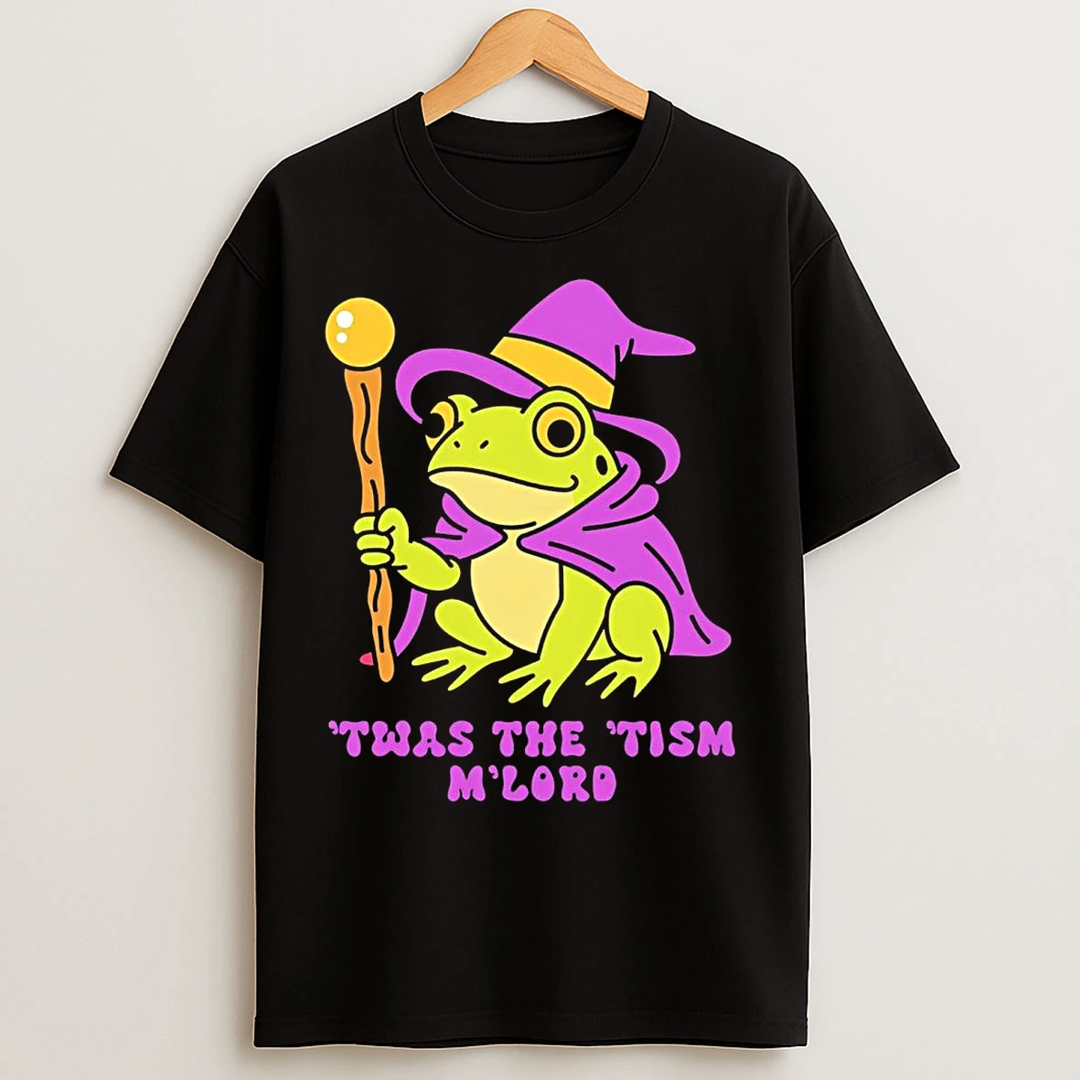 Wizard Frog Twas The Tism Mlord T Shirts