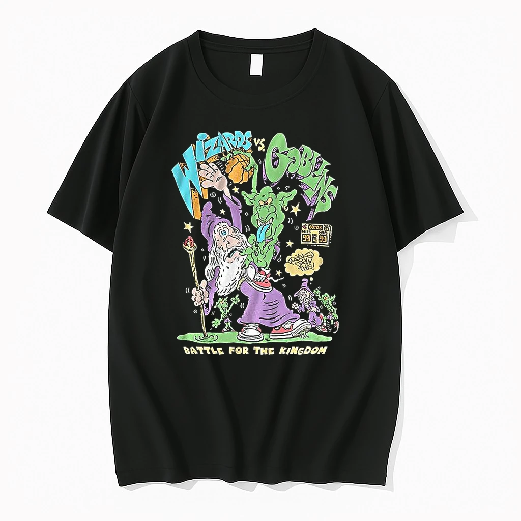Wizards Vs Goblins Battle For The Kingdom Basketball Cartoons Shirts