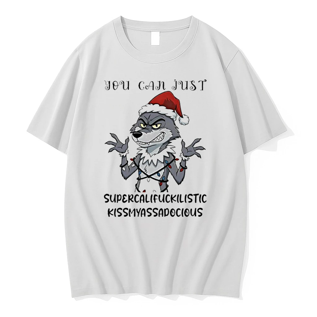 Woft Christmas Light You Can Just Supercalifuckilistic Kissmyassadocious Shirts