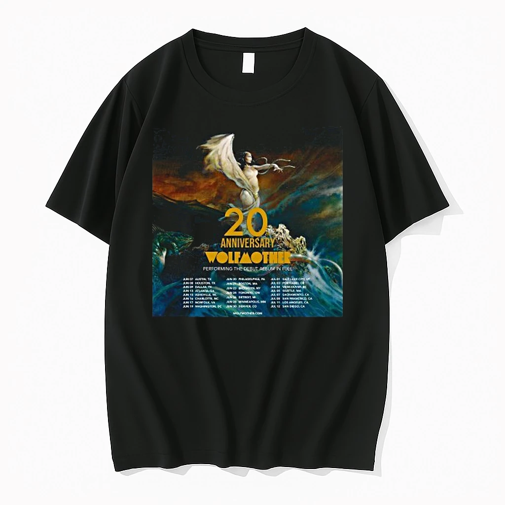 Wolfmother 20th Year Anniversary Performing The Debut Album In Full First Album In The Usa In 2026 Tour Dates Shirts