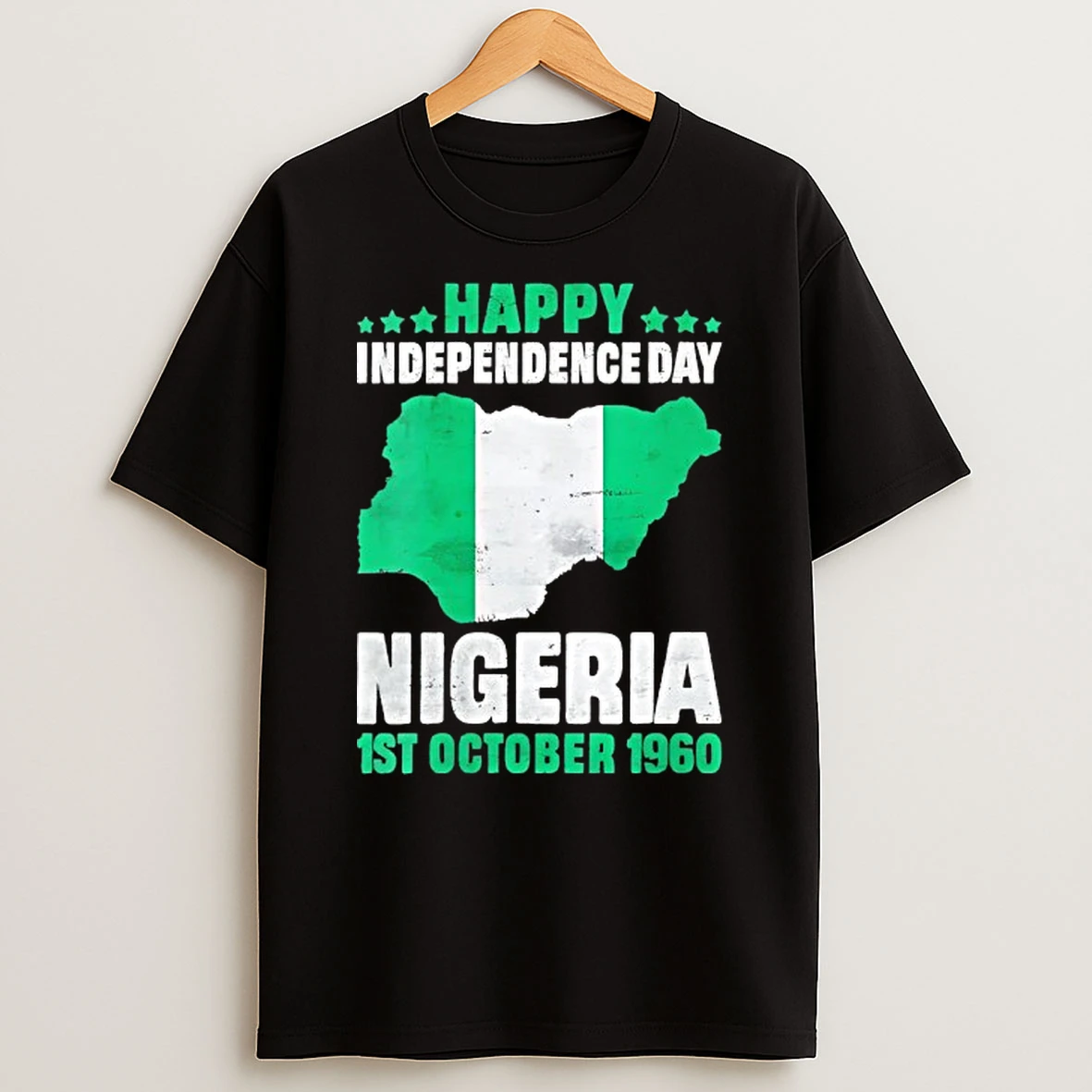 Womens Happy Independence Day Nigeria 1st October 1960 Proud Nigerian Shirts