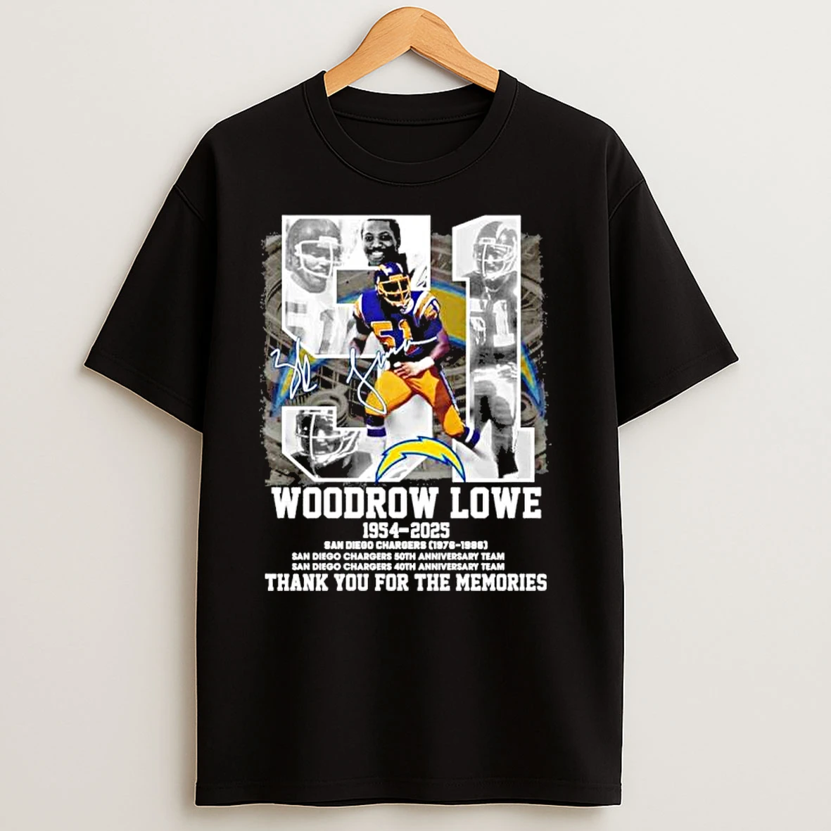 Woodrow Lowe 1854 2025 Thank You For The Memories T Shirts
