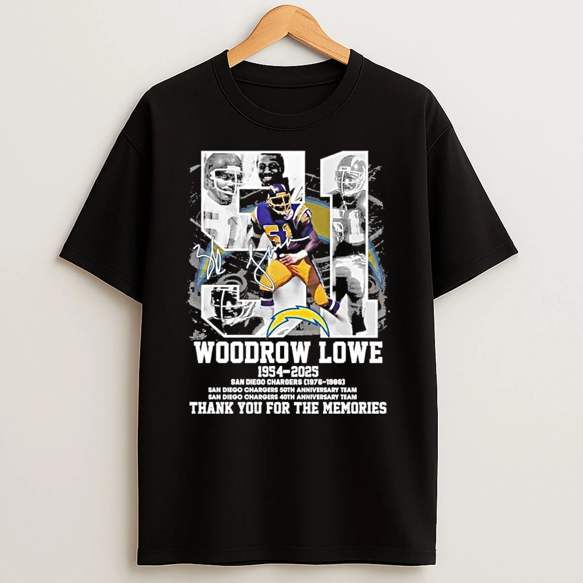 Woodrow Wilson Chargers 1954 2025 Thank You For The Memories Shirts