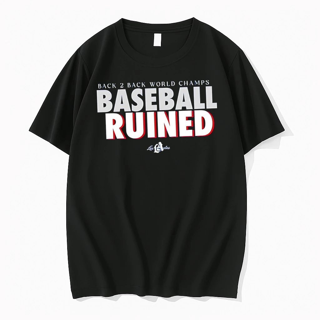 World Champs Baseball Ruined Royal Shirts