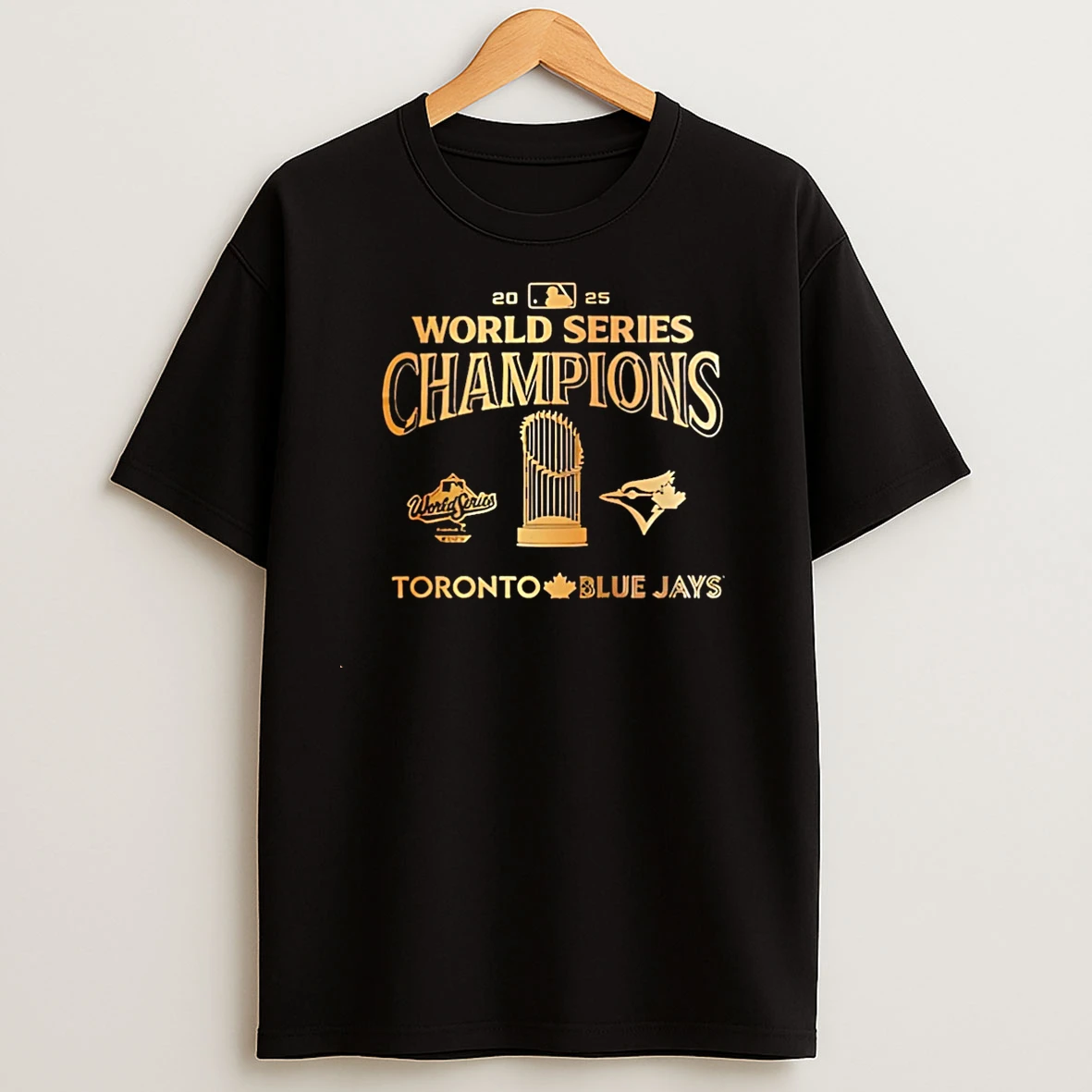 World Series 2025 Toronto Blue Jays Champions Trophy Christmas T Shirts