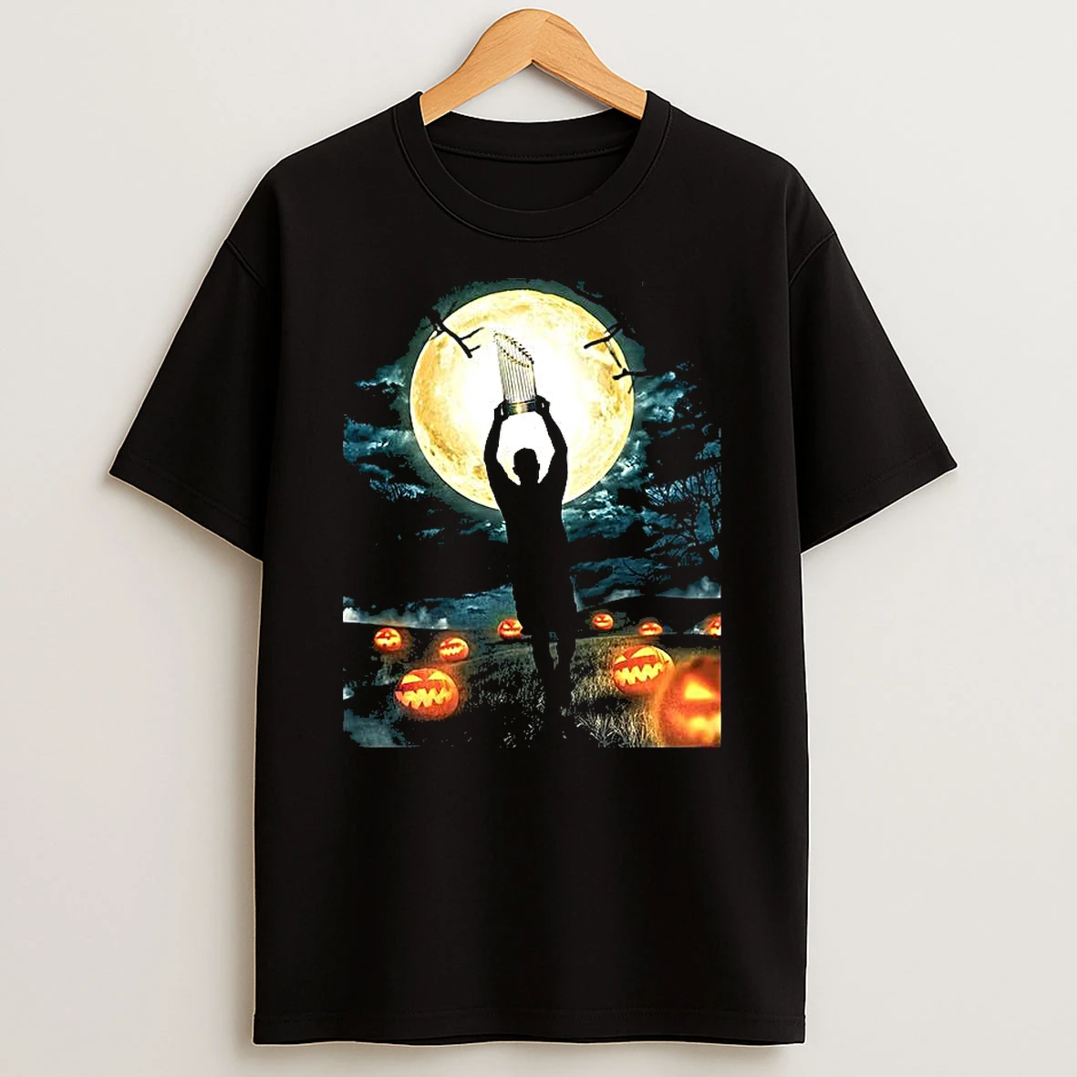 World Series 2025 Trophy Under Moonlight Halloween Shirts
