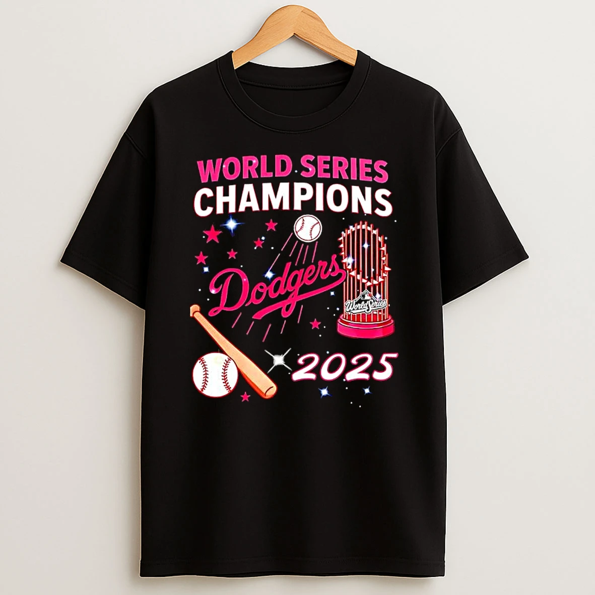 World Series Champions Dodgers 2025 Commemorative Graphic Shirts