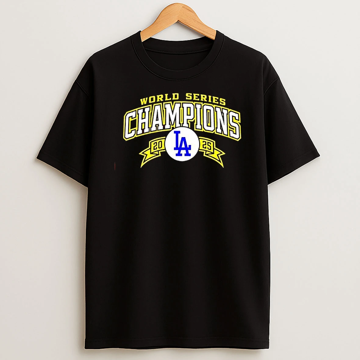 World Series Champions La Dodgers 2025 Central Logo Shirts