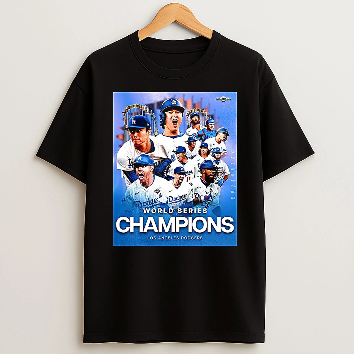 World Series Championships Los Angeles Dodgers 2025 Shirts