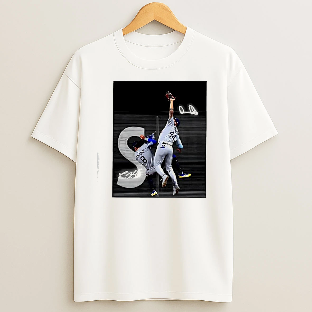 World Series Game 7 Andy Pages Kike Hernandez Signatures T Shirts