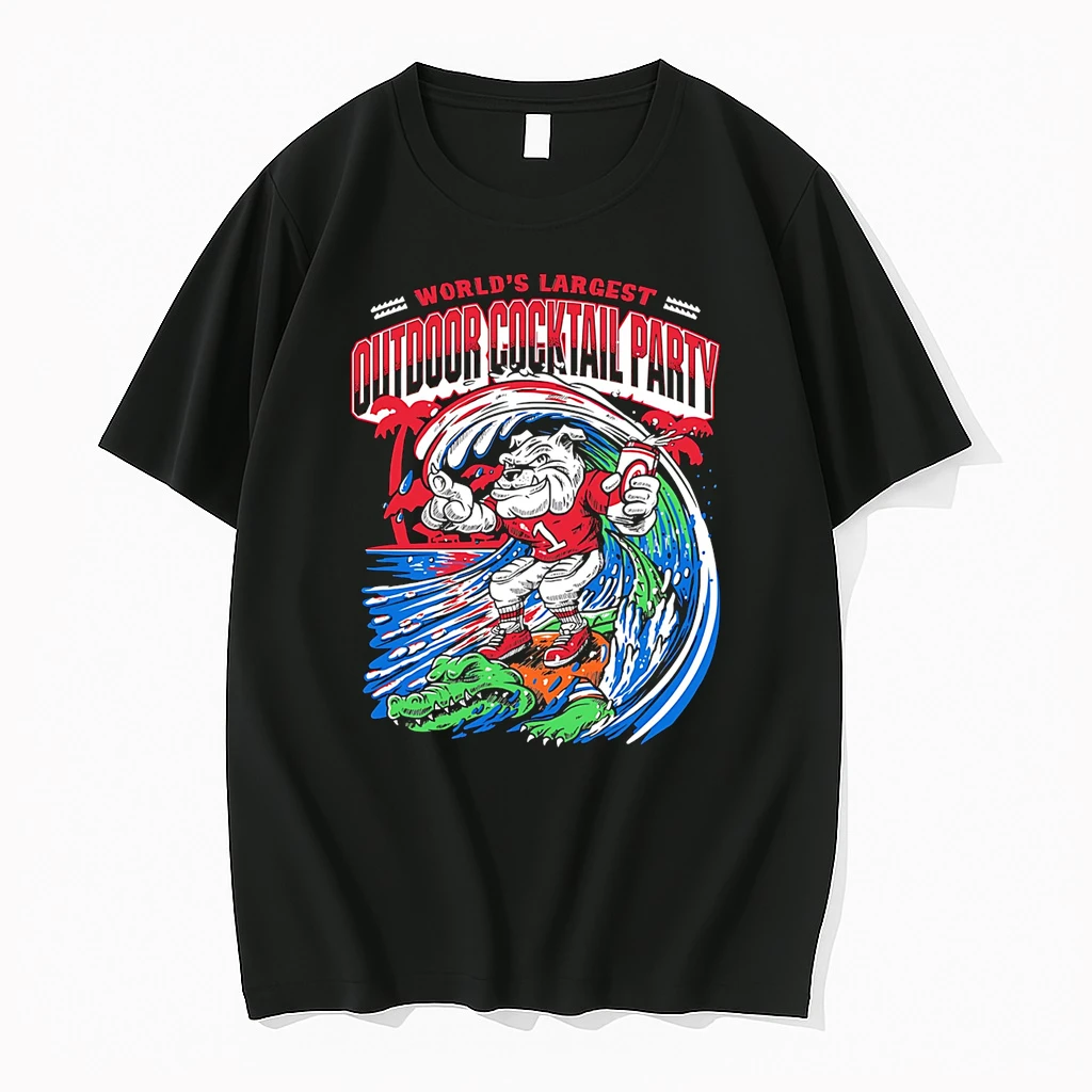 Worlds Largest Cocktail Party Georgia Bulldogs Shirts