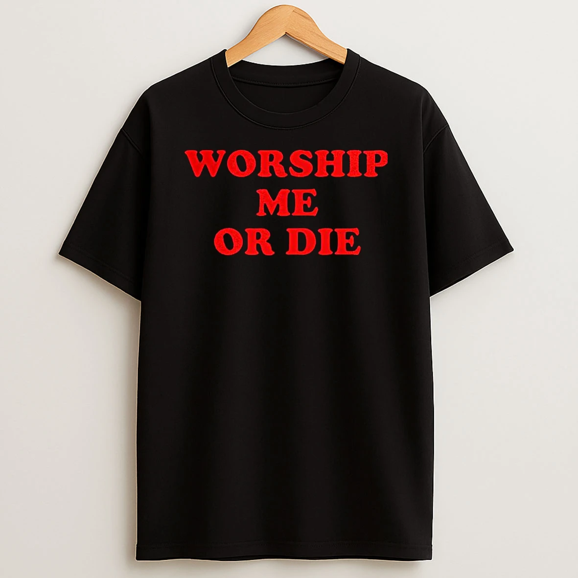 Worship Me Or Die 1987 Music Lover Shirts