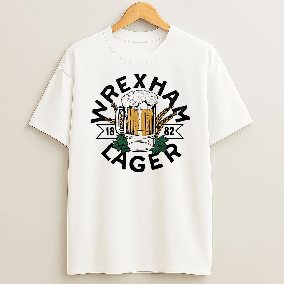 Wrexham Lager 1882 Beer Shirts