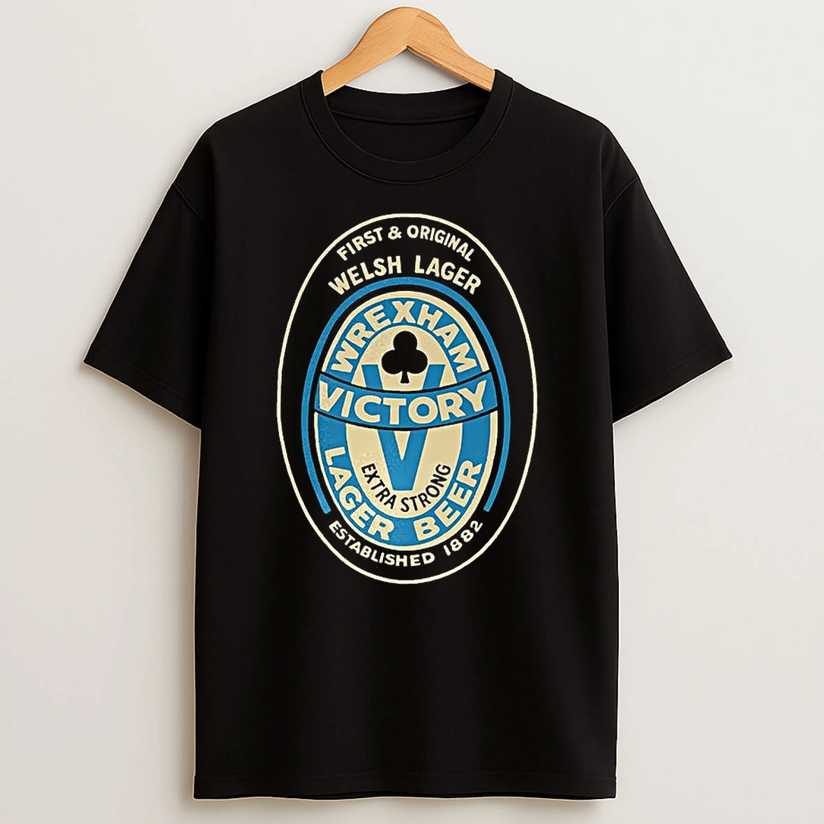 Wrexham Lager Lager Beer Extra Strong Established 1882 Logo Shirts
