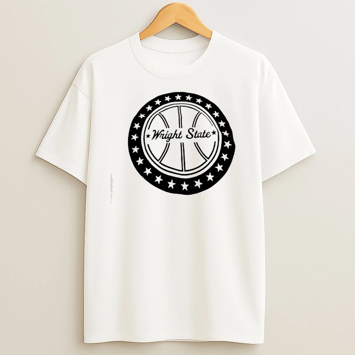 Wright State University Basketball Logo T Shirts