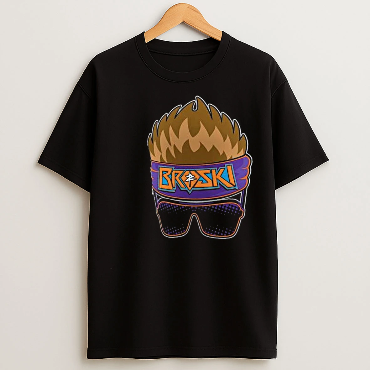 Wwe Zack Ryder Are You Serious Circle Black T Shirts