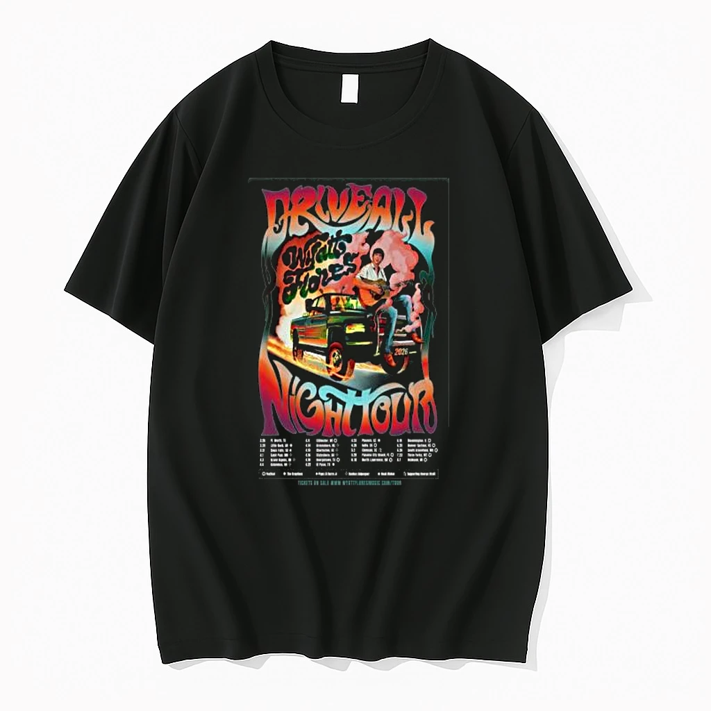 Wyatt Flores Drive All Night Tour 2026 Shirts