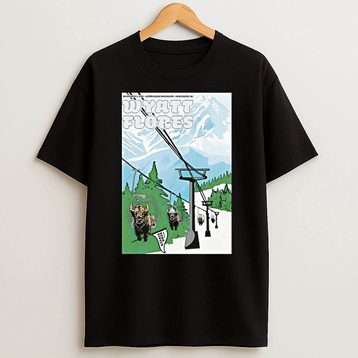 Wyatt Flores Nov 8th 2025 Vancouver Bc Shirts