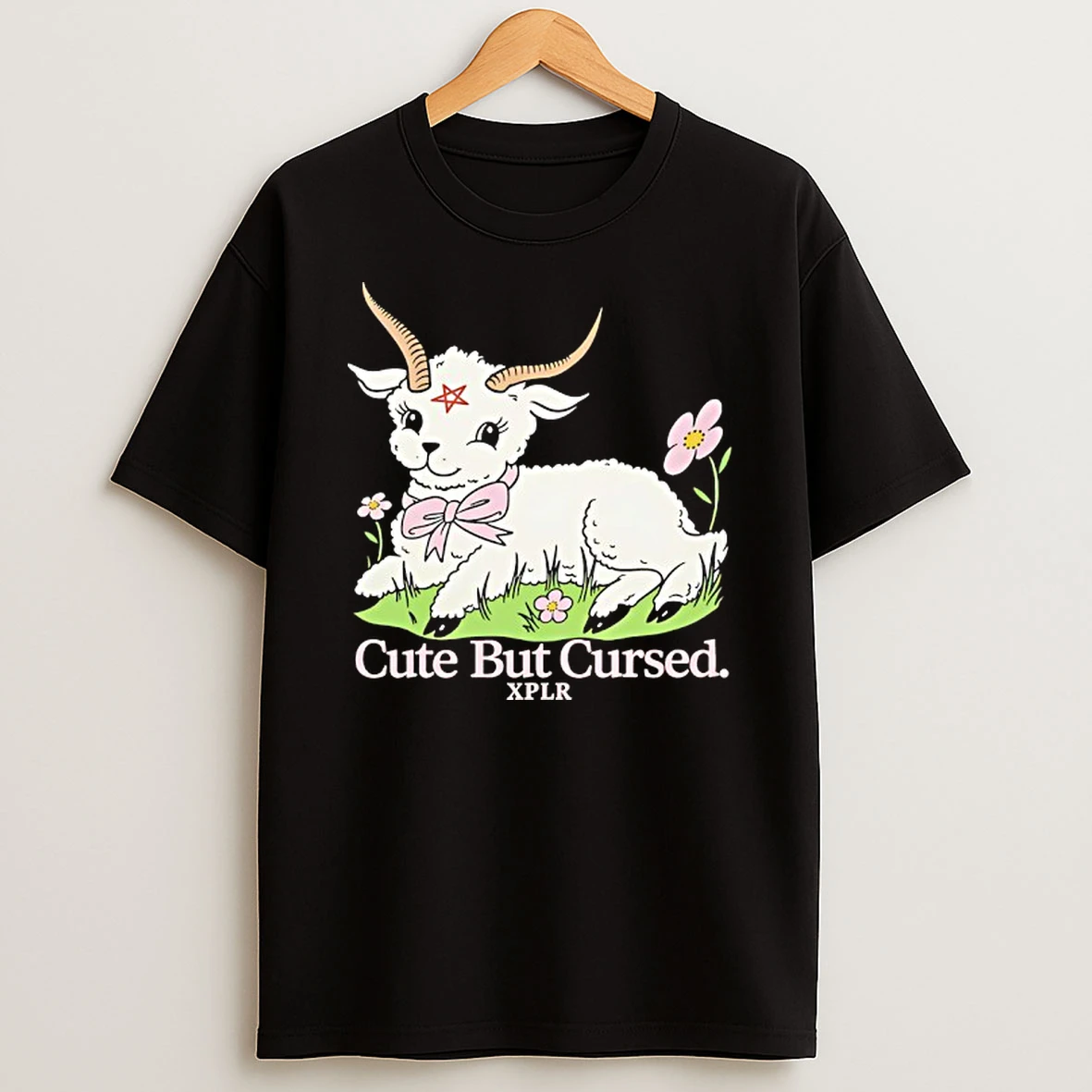 Xplr Goat Cute But Cursed Shirts