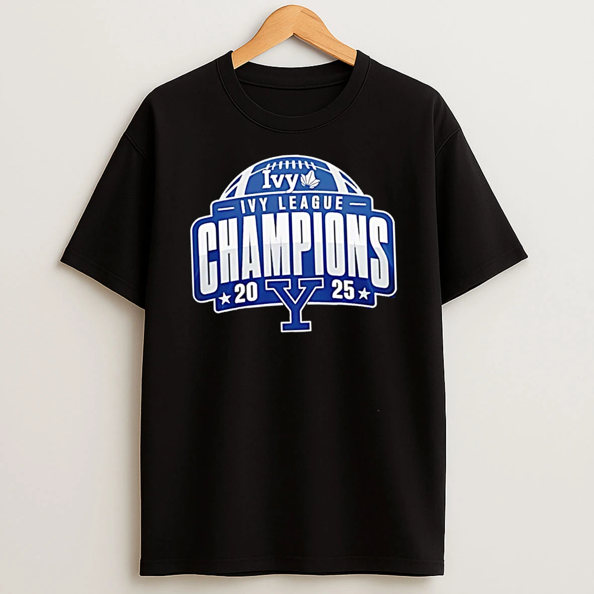 Yale Football 2025 Ivy League Champions Shirts