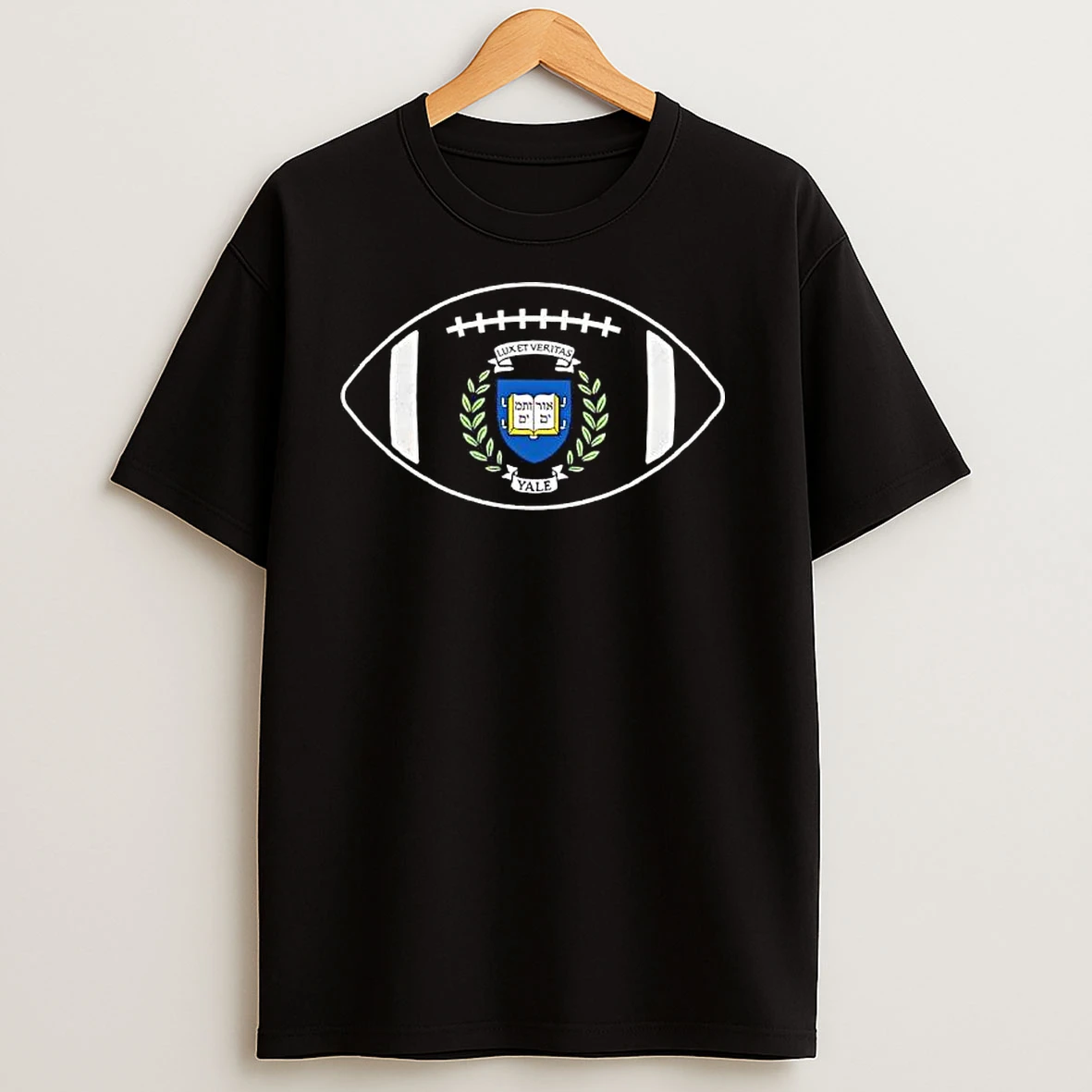 Yale University Lux Et Veritas Logo T Shirts