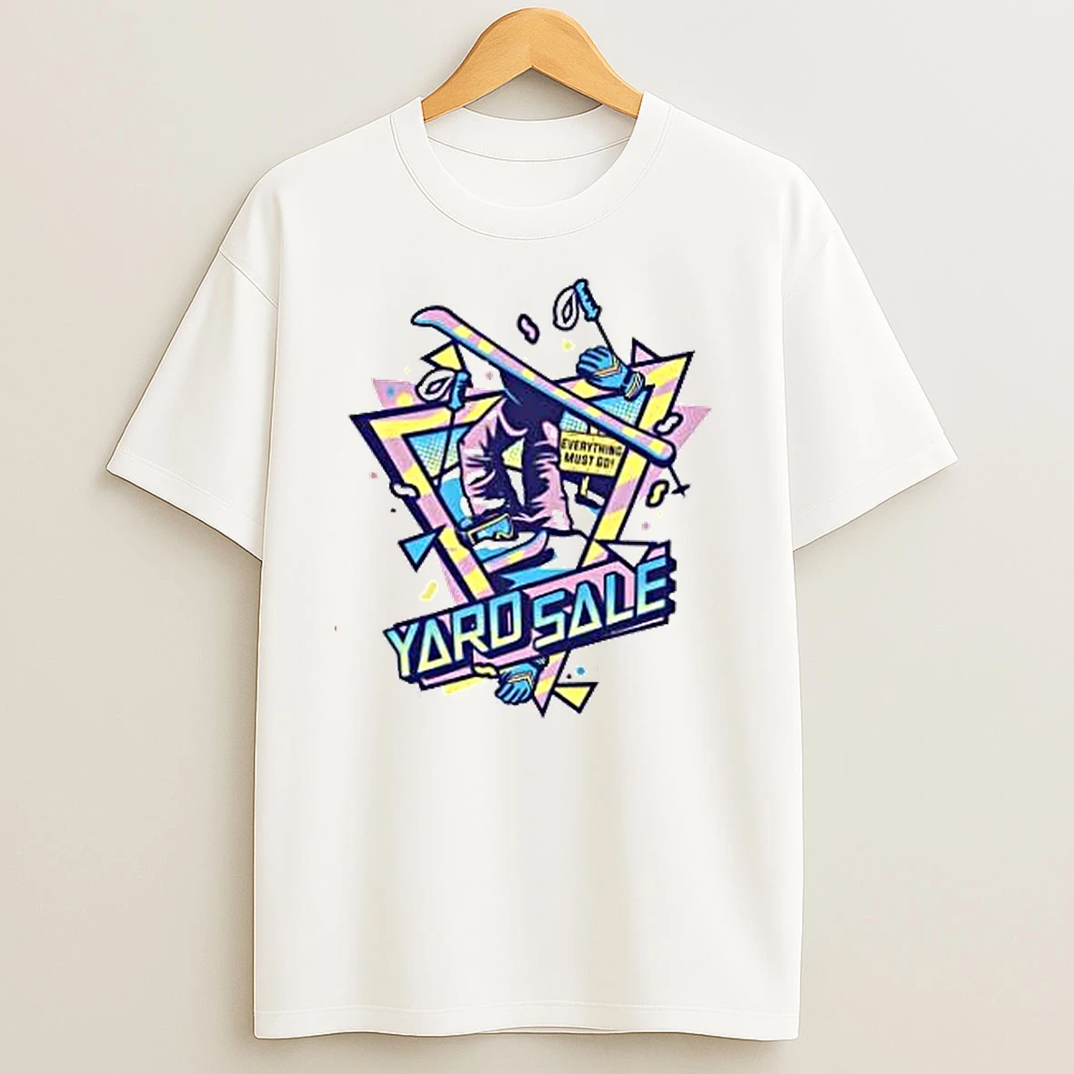 Yard Sale Skiing T Shirts